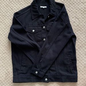 Pacsun Black Jeans Jackets with Rips size M/L